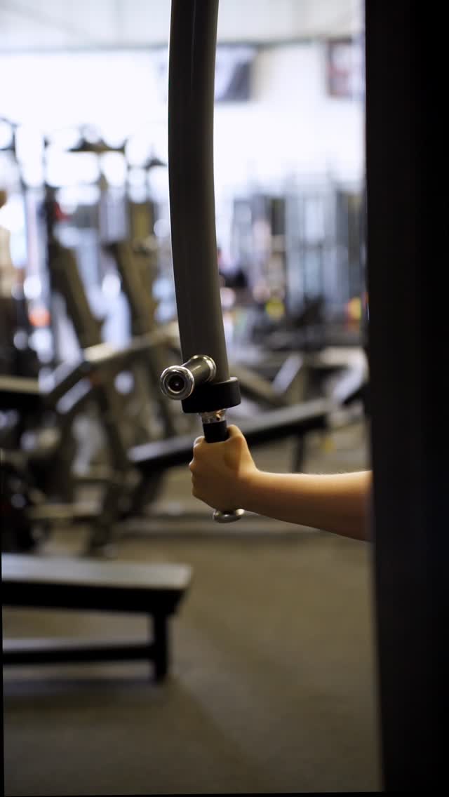 Gym interior with machines